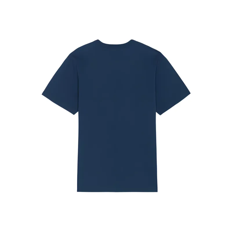 Maison Kitsune T Shirts Men Denim Blue-1