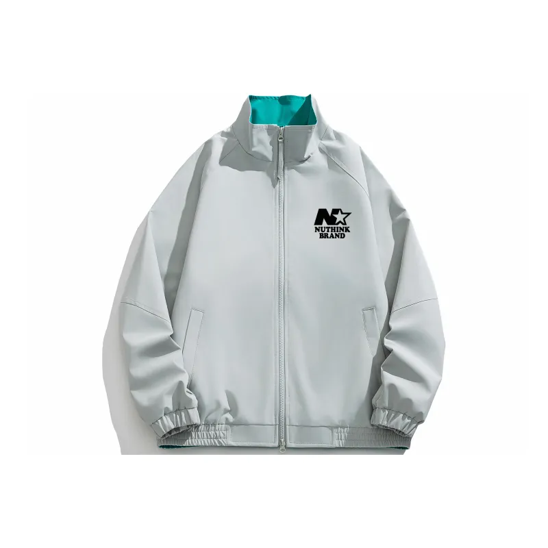 Nuthink Jackets Coats Unisex Black-6