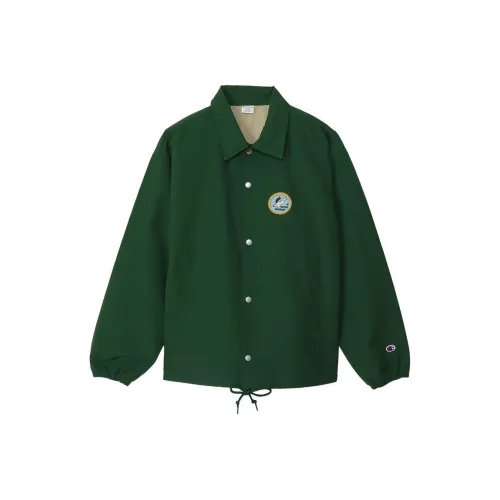 Champion SS24 Jackets Coats Men's Green