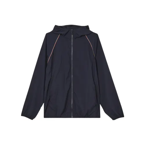 Jw Anderson X UNIQLO JW Anderson X Roger Federer Collaboration Series Jackets Unisex Navy Blue