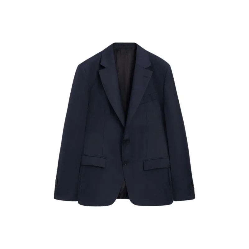 Massimo Dutti Business Suit Men's Navy Blue-0