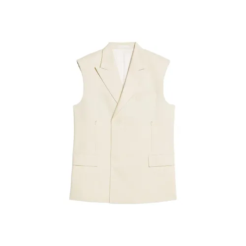 Helmut Calvin Straight Hem Sleeveless Waistcoat