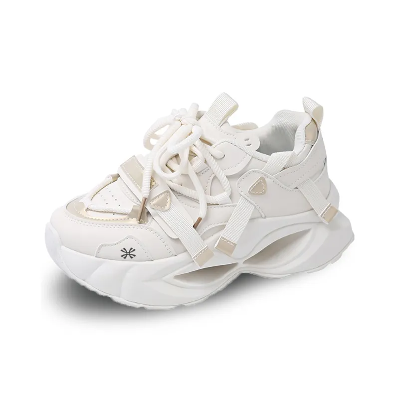 YUZHAOLIN Anti-Slip And Wear-Resistant Height Increasing Low-Top Chunky Sneakers Women's-6