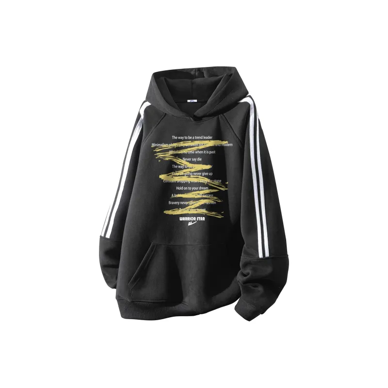 Warrior Huichao Riding The Wind Collection Sweatshirt Unisex White Heather Gray-6