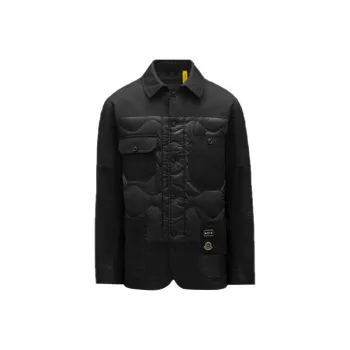 Fragment Design X MONCLER GENIUS MONCLER GENIUS X Fujiwara Hiroshi FRGMT Down Jackets Men Black