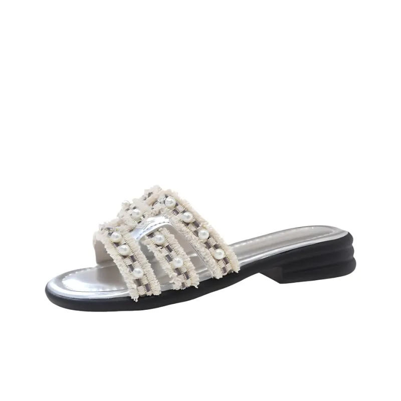 EEueeczs Rubber Sole Slip Resistant Slide Slippers Women's-8