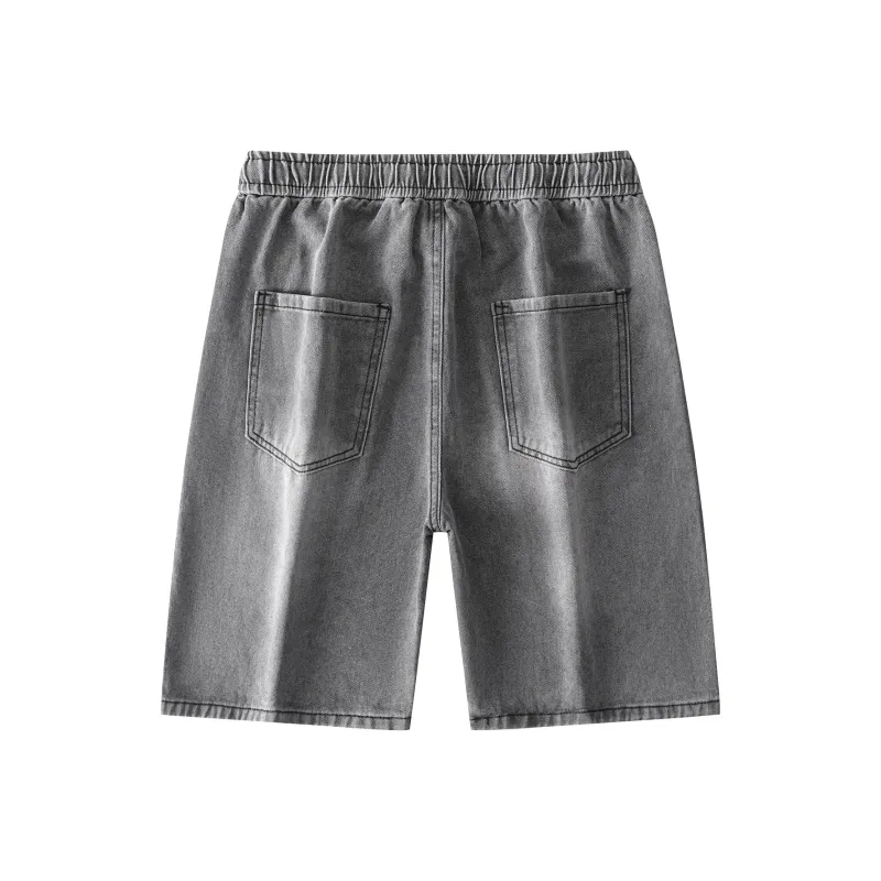 PEIMENG Denim Shorts Unisex-2