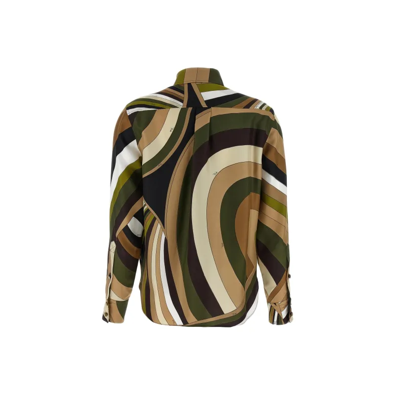 Pucci Marmo print Shirt-1