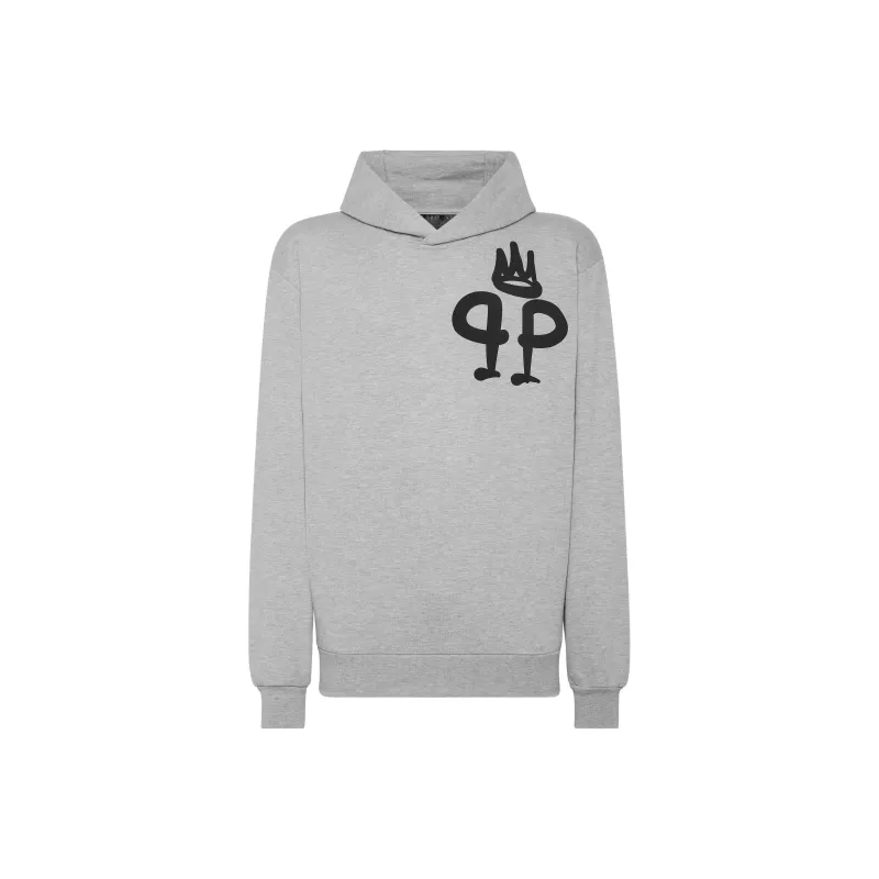 PHILIPP PLEIN Logo print Hoodie-0