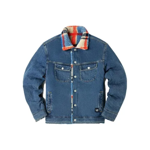 Lee Denim Jacket Men's Medium Blue