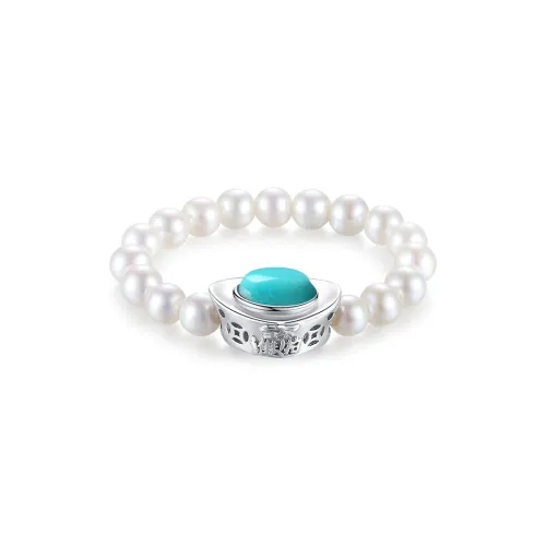 Inlady Pearl Rings Women's