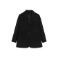 Black (Two Buttons)