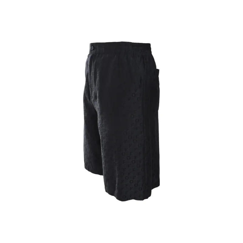 OFF WHITE Jacquard Bermuda Shorts-2