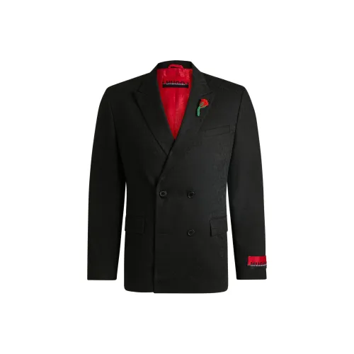 HUGO BOSS x Les Benjamins Business Suits Coats Men's Black