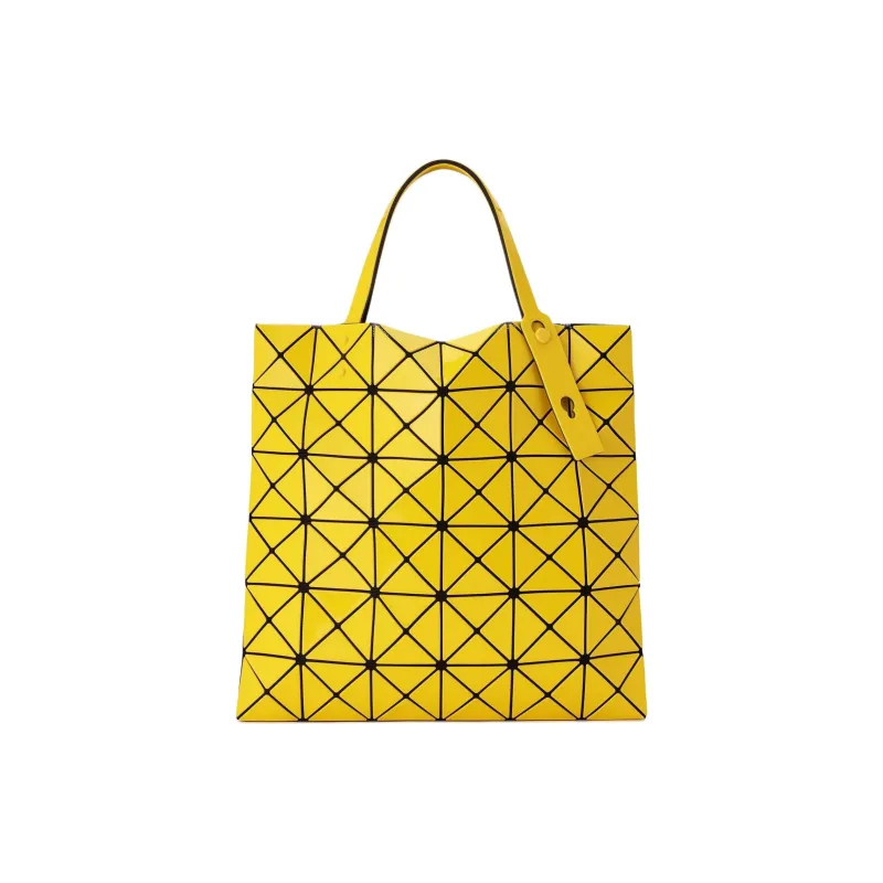 ISSEY MIYAKE Polyvinyl Chloride Resin Tote Bag, Shopping Bag, Shoulder Bag Women's Yellow & Multicolor-1