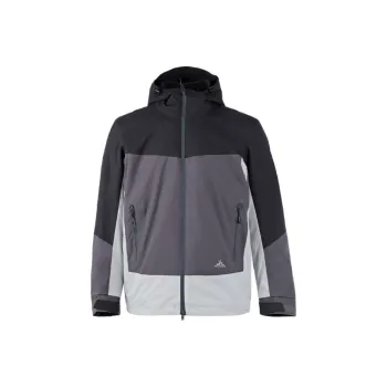 MOBI GARDEN Warm Windbreaker Jacket Men's Silent Gray