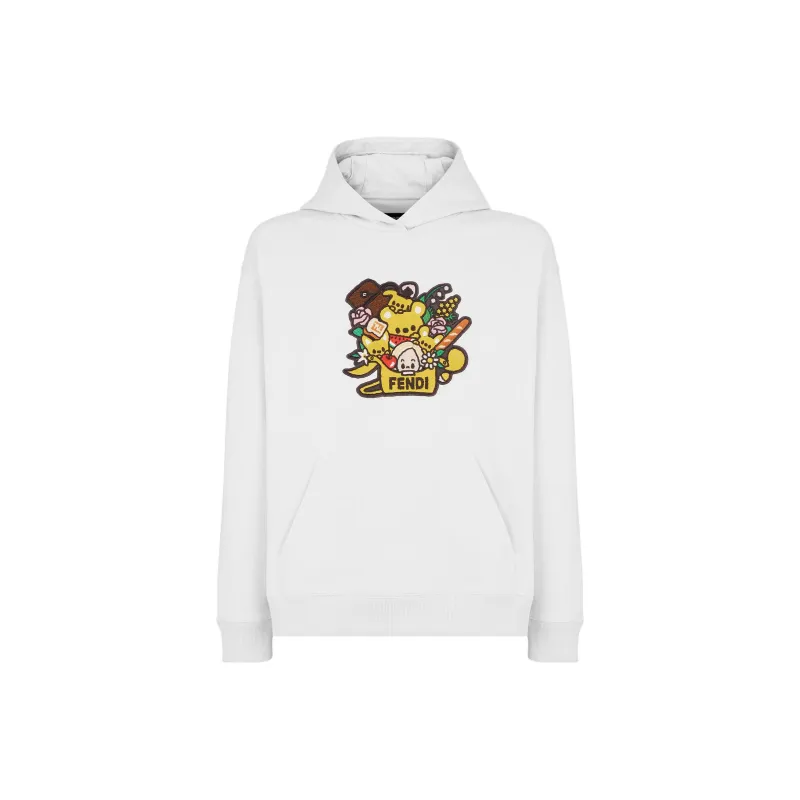 FENDI SS25 Sweatshirt Men's White-0
