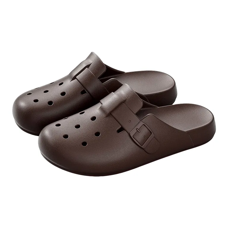 POSEE Summer, Casual, Soft Sole Unisex, Brown-0