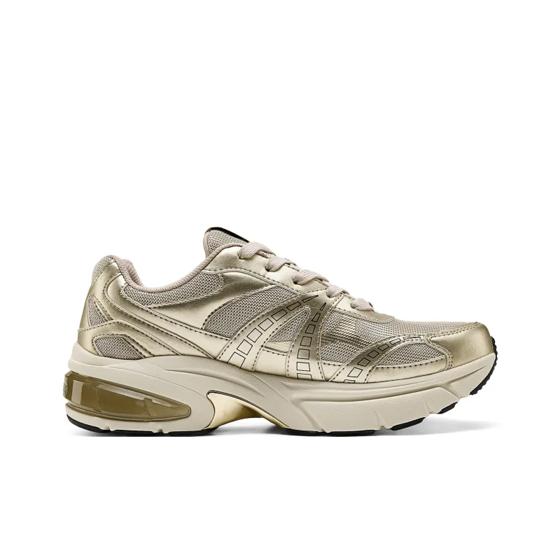 Skechers Anti-Slip Wear-Resistant Low-Top Running Shoes Men's Gray Copper-1