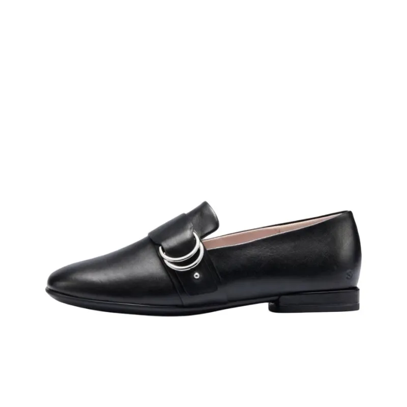 Ecco Annie Series Loafers 2.5cm Women's Black-0