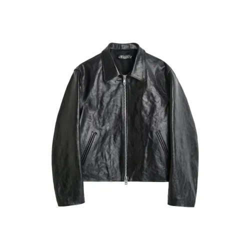 OUR LEGACY Mini Leather Zipped Jacket
