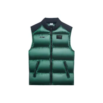 LiNing National Team Table Tennis Collection Vest Men's Scallion Green