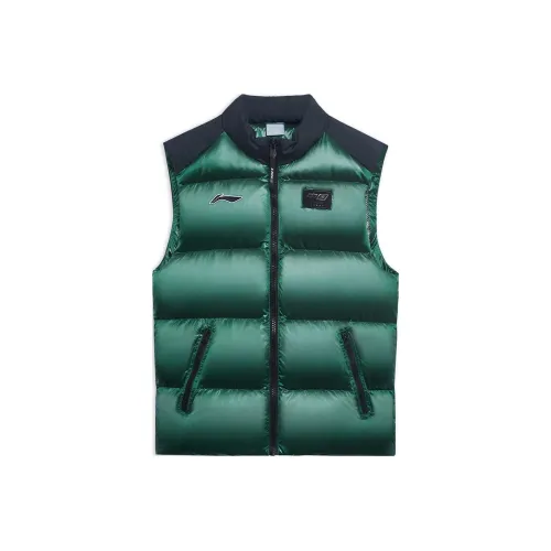 LiNing National Team Table Tennis Collection Vest Men's Scallion Green
