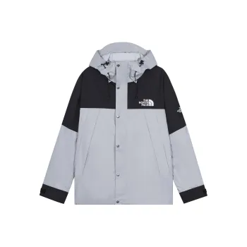 THE NORTH FACE Windproof Windbreaker Jacket Unisex Gray