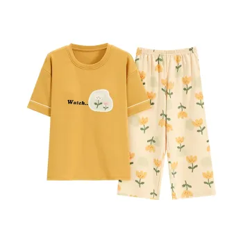 MADALLO Pajama Set Women's Sunflower