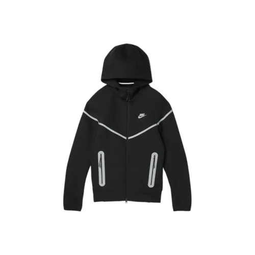 Nike grey Windrunner Men's Reflective Details Fleece Full Zip Jacket