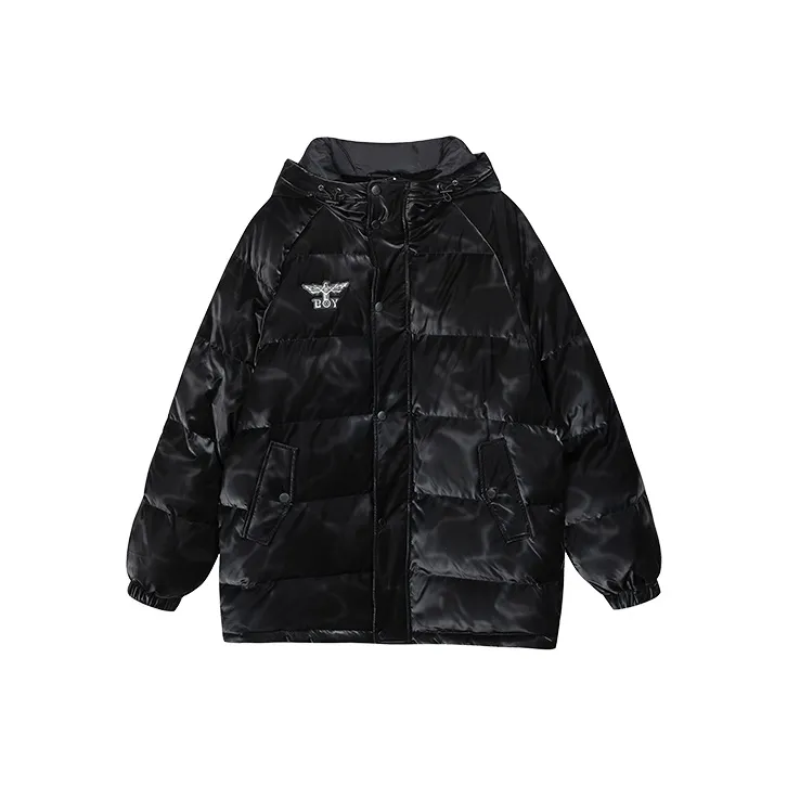 Three body X Boy London Down Jackets Unisex Black-0