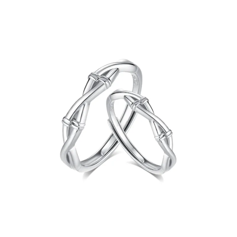 MISS TOOYA S925 Silver Rings Unisex-0