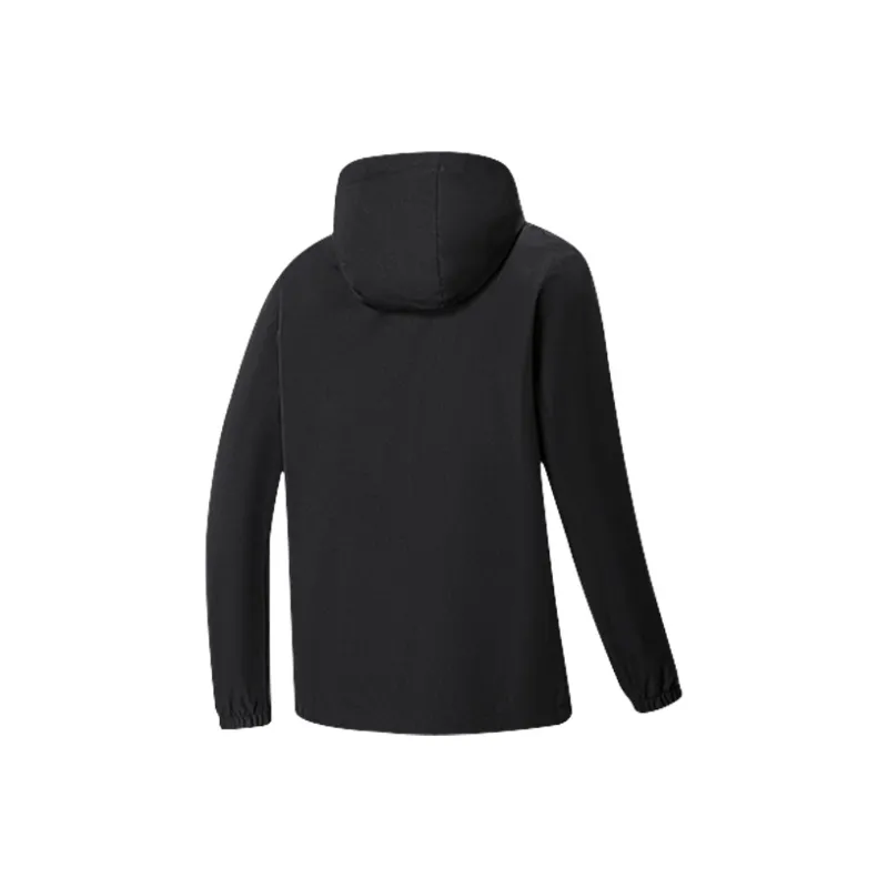Erke Tennis Series Trench Coat Men's Black-1