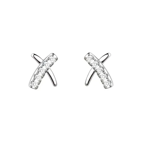 Universe Search S925 Silver Stud Earrings Women's