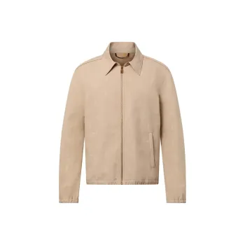 LOUIS VUITTON Lv Blason Cotton Jacquard Blouson