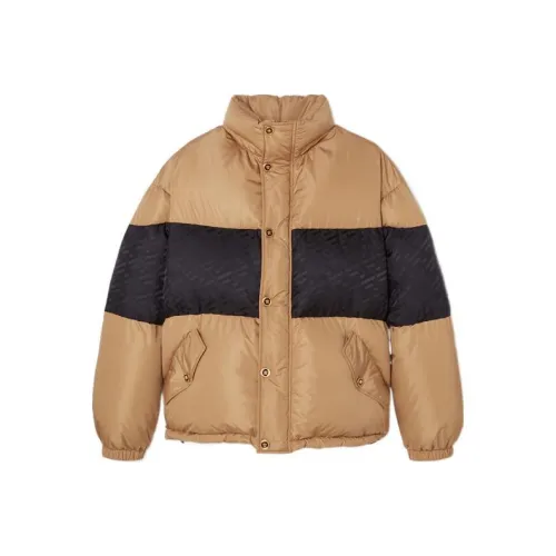 VERSACE Two Tone Long Sleeved Padded Jacket