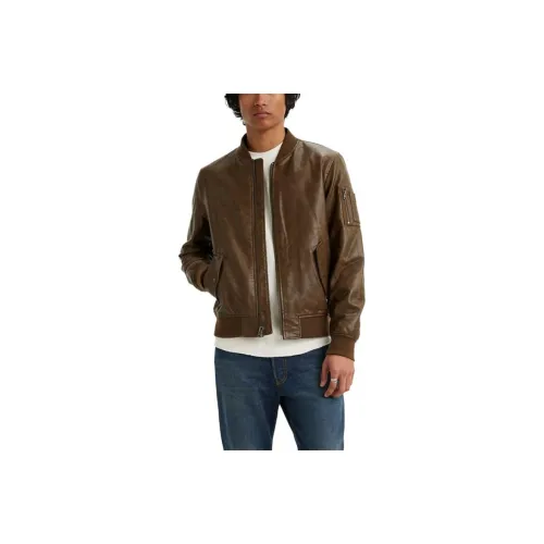 Levis Jackets Men Brown