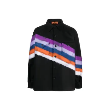 MISSONI Striped Buttoned Overshirt