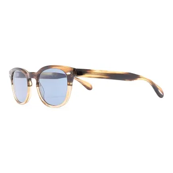 Oliver Peoples Sheldrake Round Frame Sunglasses