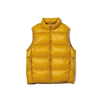 UNIQLO Vest Unisex Lemon Yellow