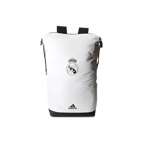 Adidas Polyester Backpack Regular Unisex White
