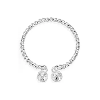 Hui Xuan Charm Sterling Silver Bangles Women's