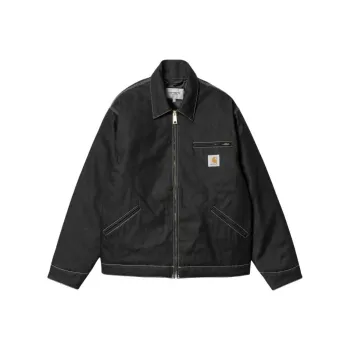 Carhartt WIP OG Detroit Jacket Denim Jacket Men's Black Firmness
