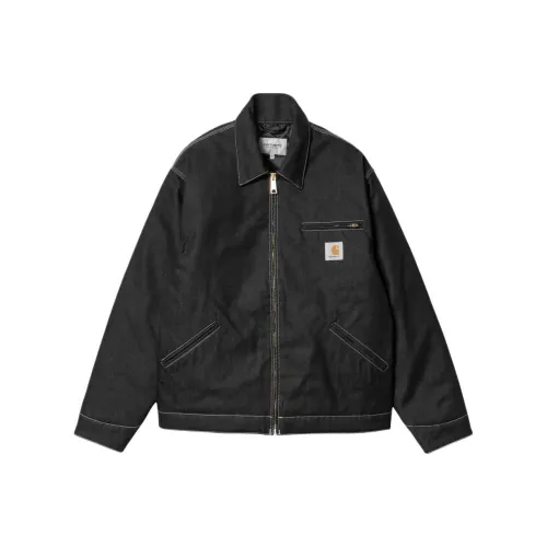 Carhartt WIP OG Detroit Jacket Denim Jacket Men's Black Firmness