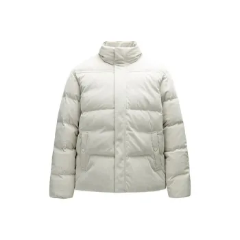 CHAOJIANTA Down Jacket Men's Plain Mist Gray