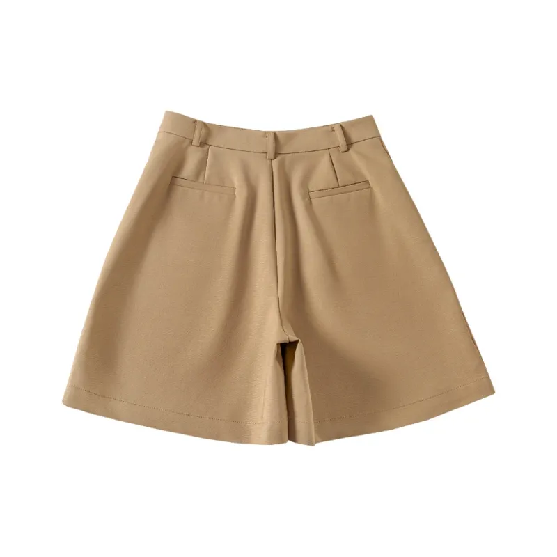 TOUCH Casual Shorts Women's Khaki-1