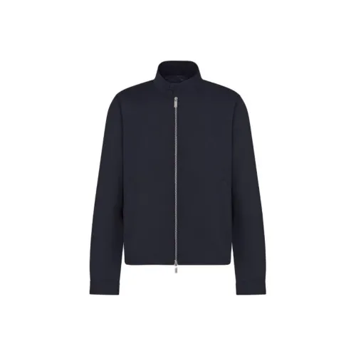 DIOR Jackets & Coats Men's Dark Blue