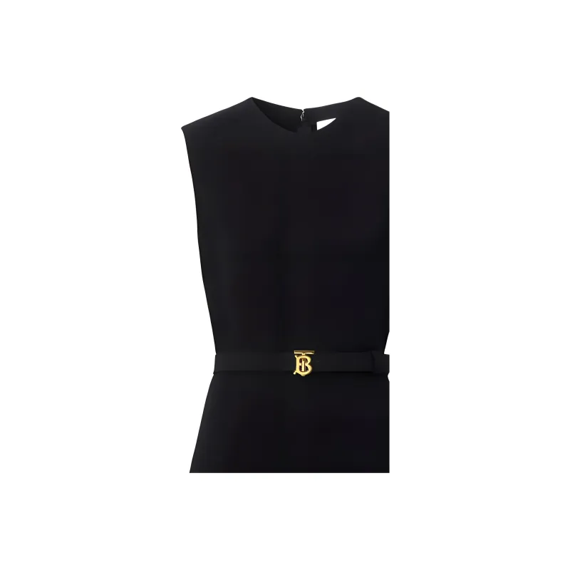 Burberry Sleeveless Dress Women's Black-1