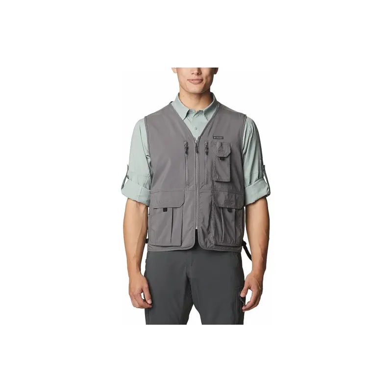 Columbia Vests Men Gray-0