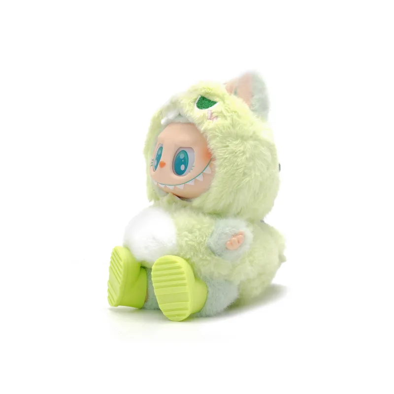 [Modified Doll] POP MART Labubu THE MONSTERS Sitting Party Collection Confused, Dinosaur Baby, Cute Hang Tag Box 15cm-1
